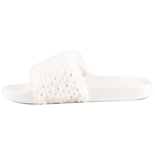 Erynn Valkoiset varvastossut turkista valkoinen 1