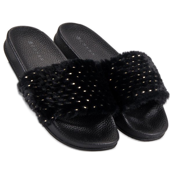 Erynn Mustat tossut turkisella 2