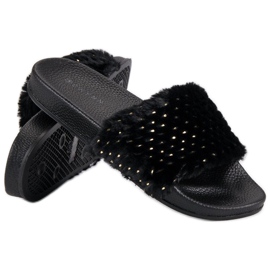 Erynn Mustat tossut turkisella 1