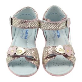 Sandaalit kukat Bartek 31794 vaaleanpunainen keltainen 4 Sandaalit kukat Bartek 31794 vaaleanpunainen keltainen 4