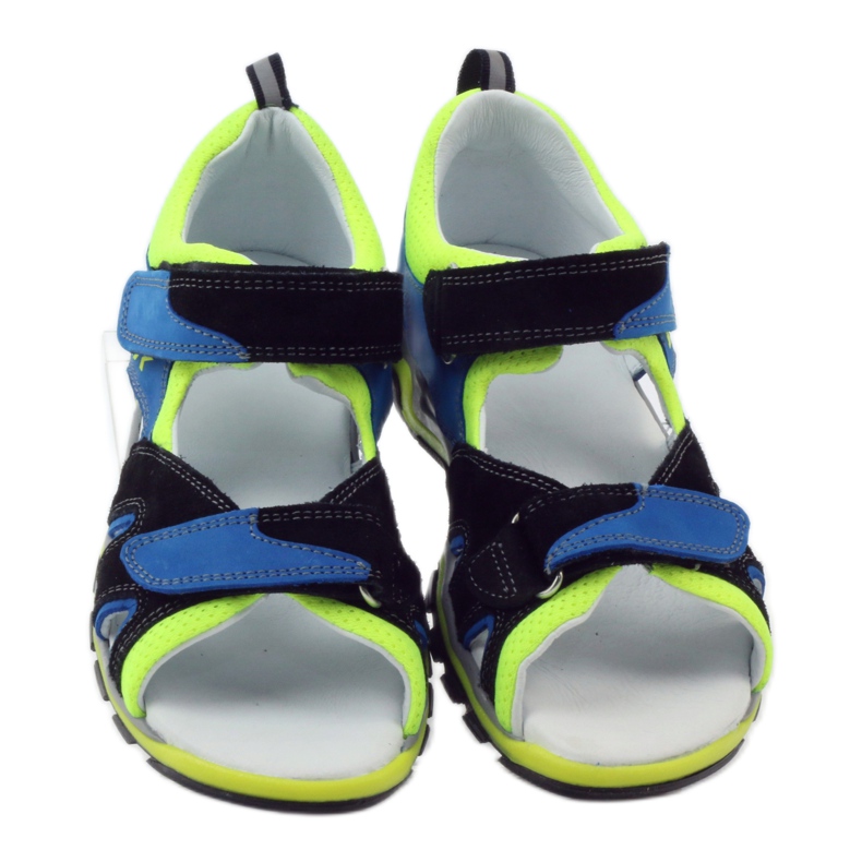 Nauris sandaalit Bartek 19187 monivärinen sininen musta 4