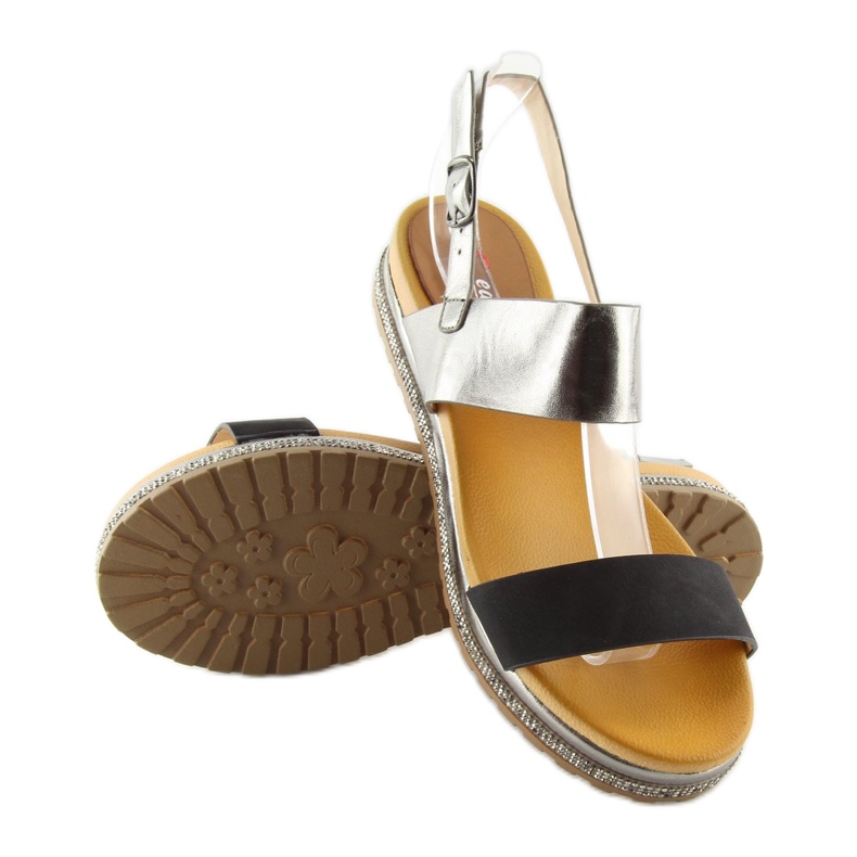 Mustat naisten sandaalit SL88P Musta 2