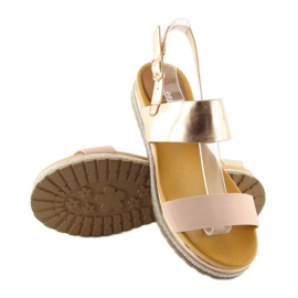 Vaaleanpunaiset naisten sandaalit SL88P Pinkki vaaleanpunainen 2