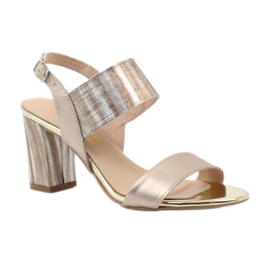 Sandaalit Gamis 3390 kultatolppaan kultainen 1