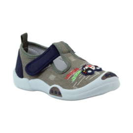 American Clubin harmaat lasten tennarit tarranauhalla 105/2018 laivastonsininen 1