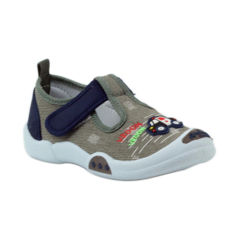 American Clubin harmaat lasten tennarit tarranauhalla 105/2018 laivastonsininen 1