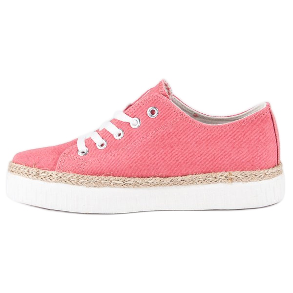 Kylie Sidottuja Creepers-alustalla vaaleanpunainen 2