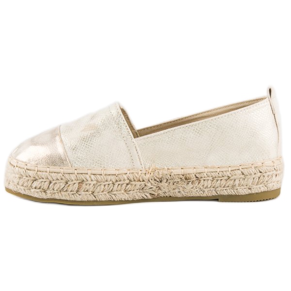 Slip-on espadrillit alustalla keltainen 2