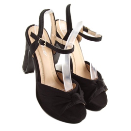 Sandaalit postin mustalla BJ1603-SD mustalla 2