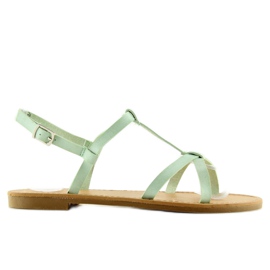 Fluoresoiva sandaalit hitti Summer Mint 5132 Green vihreä 4