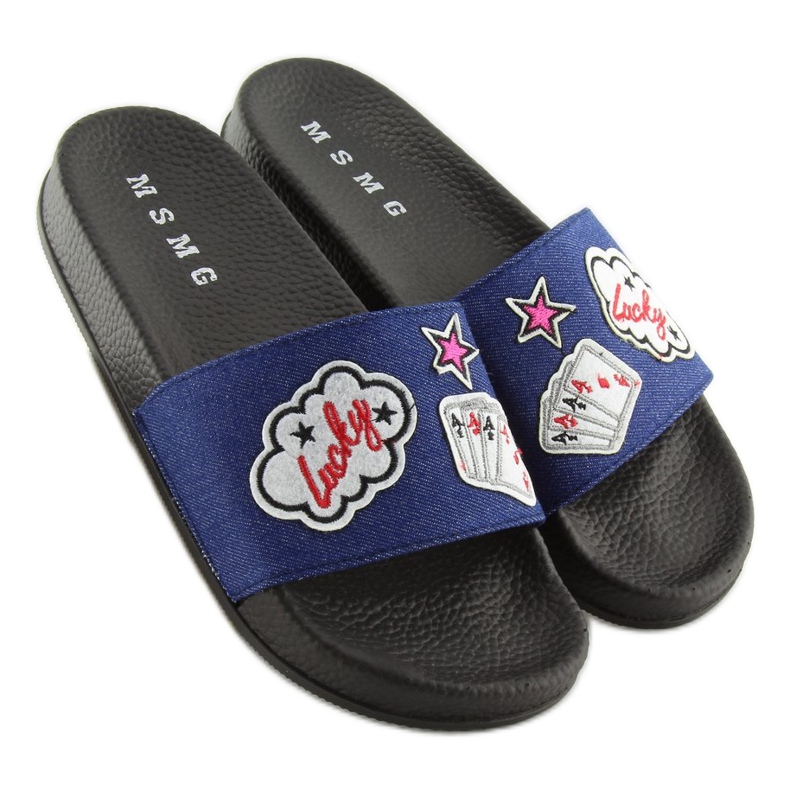 Tummansiniset farkkutossut ZY-1205 D.BLUE sininen 1