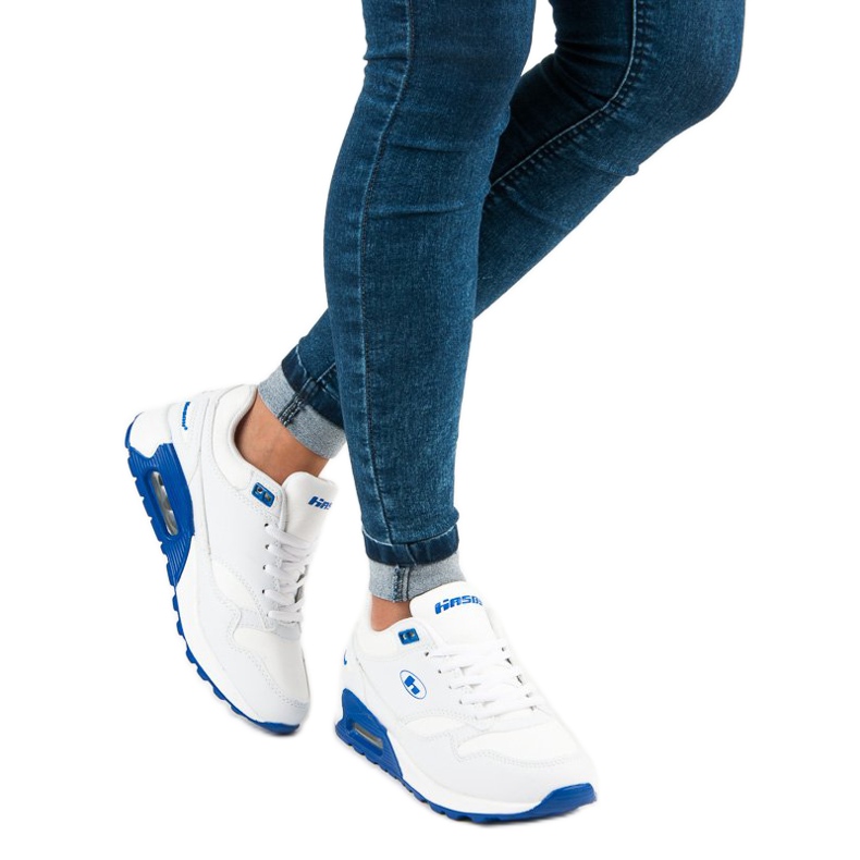 Hasby Valkoiset sidottu urheilukengät valkoinen 2