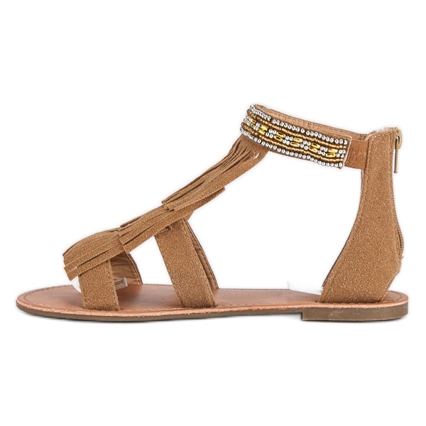 Evento Boho ruskeat sandaalit 1