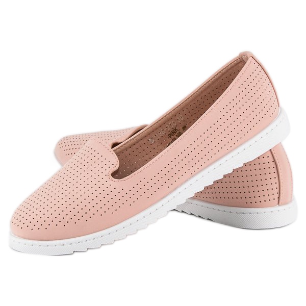 Nio Nio Vaaleanpunaiset harjakattoiset herrat vaaleanpunainen 1