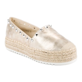 Forever Folie Espadrillit lavalla keltainen 1