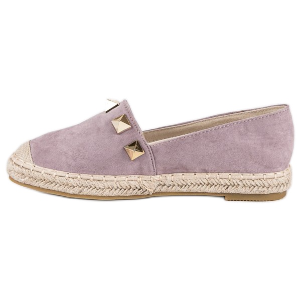 Bestelle Purppuraisia ​​espadrilleja strassilla violetti 1
