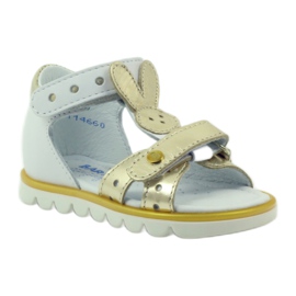 Bartek Sandalki Application Rabbit Joustava 31491 valkoinen/kulta 1