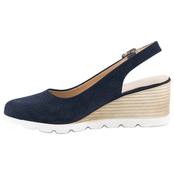 Avokätiset vinceza-pumput sininen 1