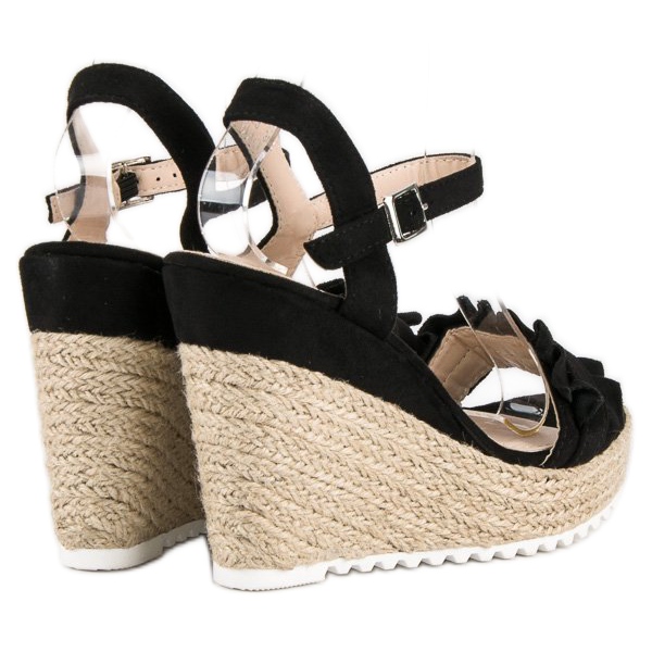 Bello Star Mustat espadrillesandaalit 1