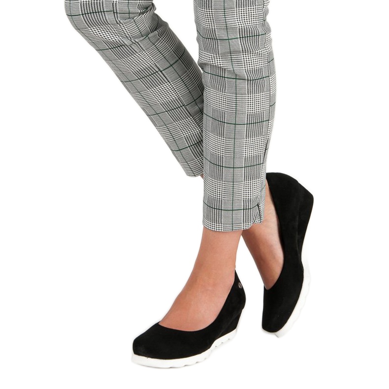 Filippo Naisten mokkanahkapumput musta 1