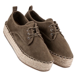 Seastar Lavalla harjakattoisia espadrilleja vihreä 1