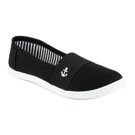 McKey Mustat slip-on lenkkarit 1