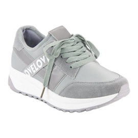 Harmaat urheilukengät 1