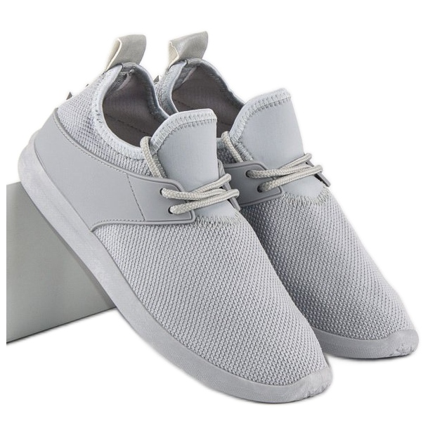 Super Me Harmaat tekstiililenkkarit 1