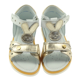 Bartek Sandalki Application Rabbit Joustava 31491 valkoinen/kulta 4