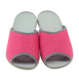 Befado naisten kengät tossut 254d088 tossut harmaa vaaleanpunainen 4