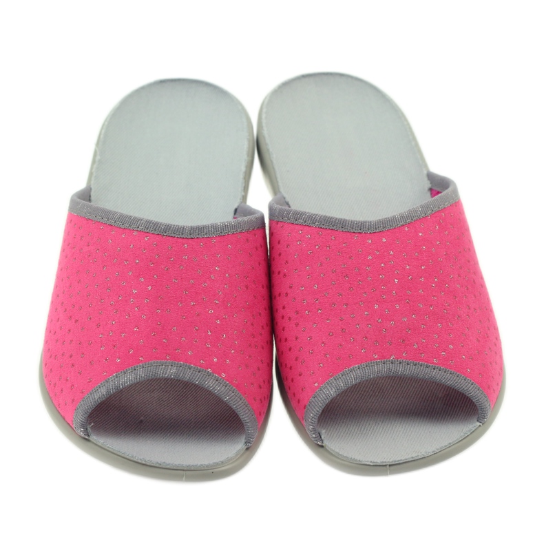 Befado naisten kengät tossut 254d088 tossut harmaa vaaleanpunainen 4