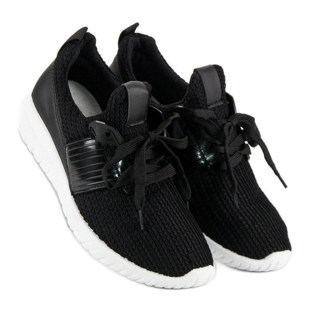 Tekstiilista urheilukengät musta 1