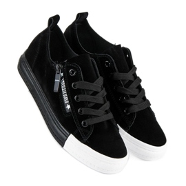 Seastar Mustat mokkanahkaiset tennarit 1