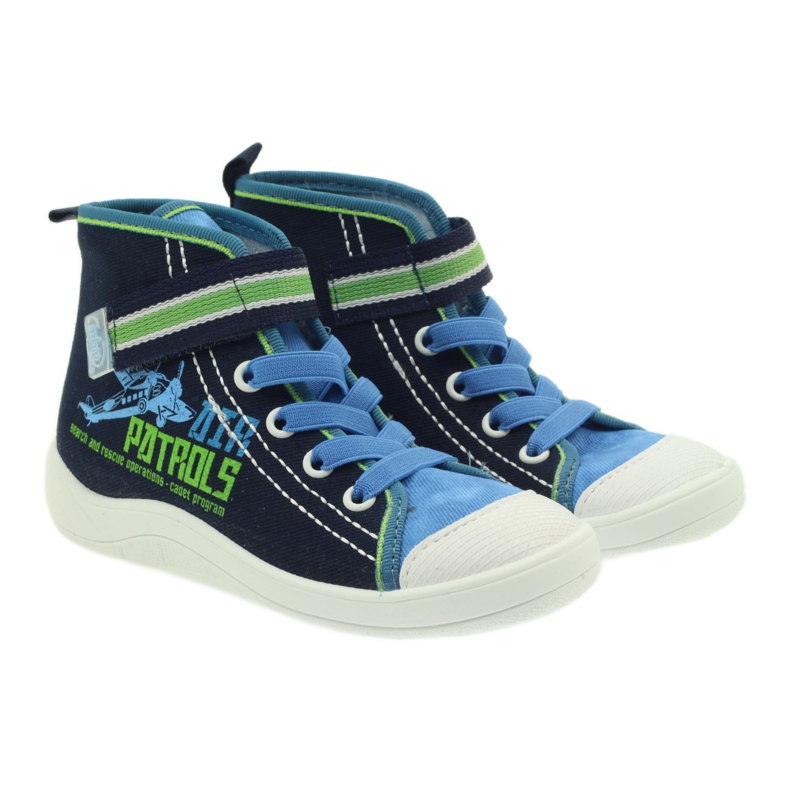 Befado lasten kengät, lenkkarit, tossut 268x066 laivastonsininen sininen vihreä 3