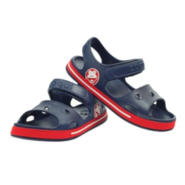 Vesisandaalit Żabka COQUI laivastonsininen punainen 3