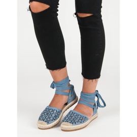 Sweet Shoes Solmitut espadrillit sininen 1