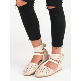 Sweet Shoes Solmitut espadrillit ruskea 2