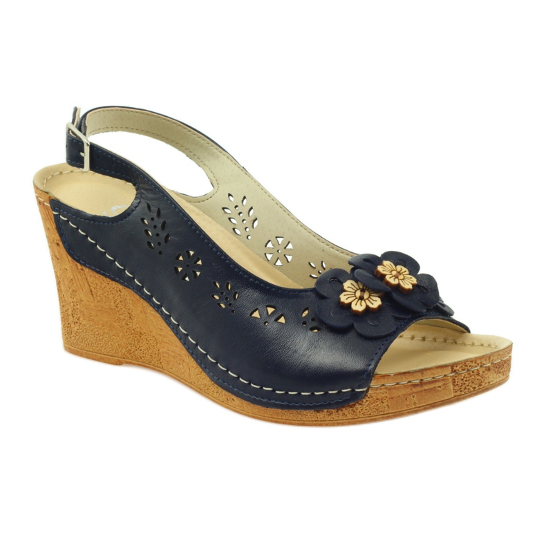 Gregors 648 Wedge sandaalit tummansininen 1