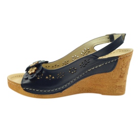 Gregors 648 Wedge sandaalit tummansininen 2