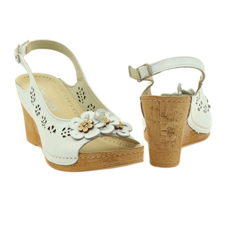 Gregors 648 Wedge sandaalit valkoinen 3