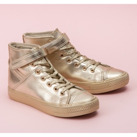 Seastar Korkeat nauhalliset lenkkarit keltainen 1