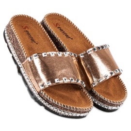 Seastar Tyylikkäät naisten tossut vaaleanpunainen 1