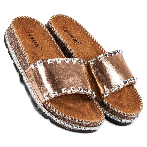 Seastar Tyylikkäät naisten tossut vaaleanpunainen 1