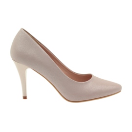 Sergio Leone Pumps On A Pin 1399 Powder Pink vaaleanpunainen 1