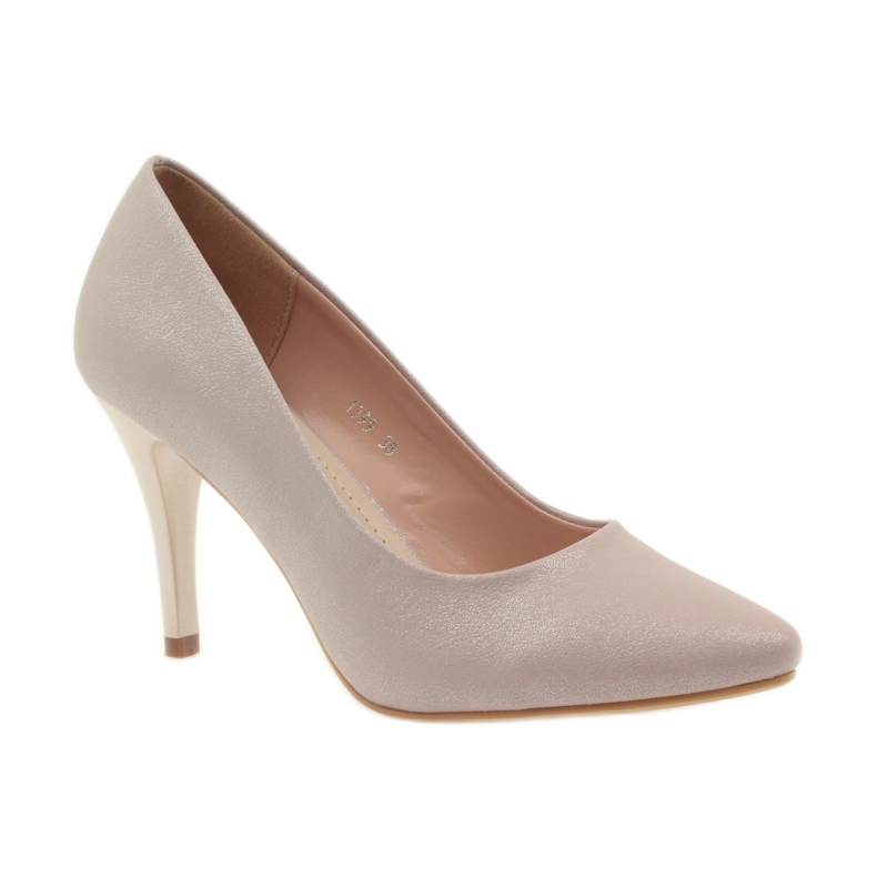 Sergio Leone Pumps On A Pin 1399 Powder Pink vaaleanpunainen 2