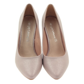 Sergio Leone Pumps On A Pin 1399 Powder Pink vaaleanpunainen 5