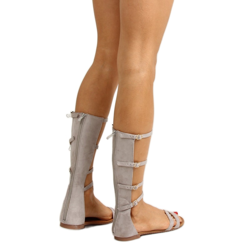 Gladiator Romanes hienoilla raidoilla Jh harmaa 2