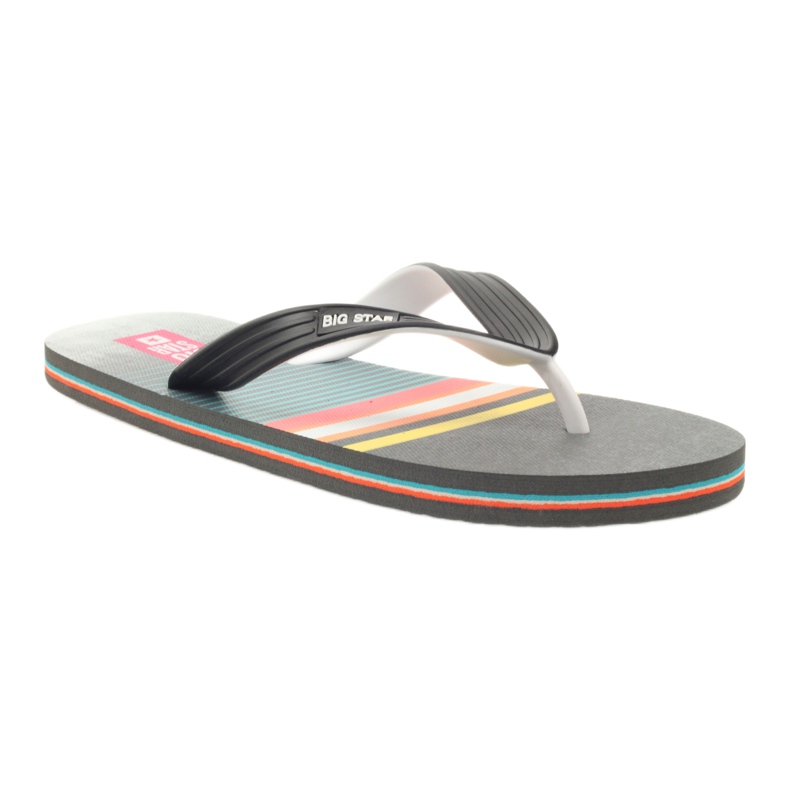Big Star Men's Flip -Flops 174410 Musta 1