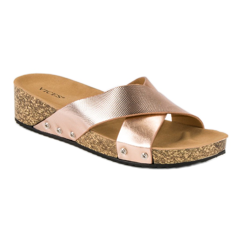 Tyylikkäät vices tossut vaaleanpunainen 1 Tyylikkäät vices tossut vaaleanpunainen 1