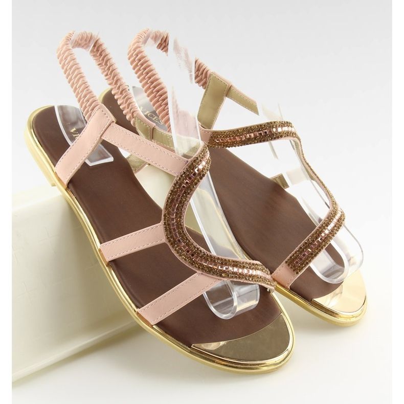 Epäsymmetriset vaaleanpunaiset sandaalit 4157 Pinkki vaaleanpunainen 1